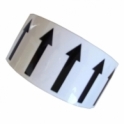 FOIL TAPE PIPE FLOW ARROWS 50 * 10