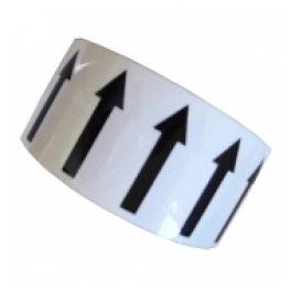 FOIL TAPE PIPE FLOW ARROWS 50 * 10
