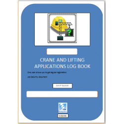 CRANE AND LIFTING APPLICATIONS LOG BOOK