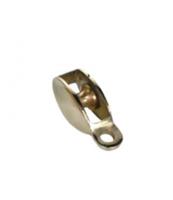 BLOCK FLAG BRASS 38MM