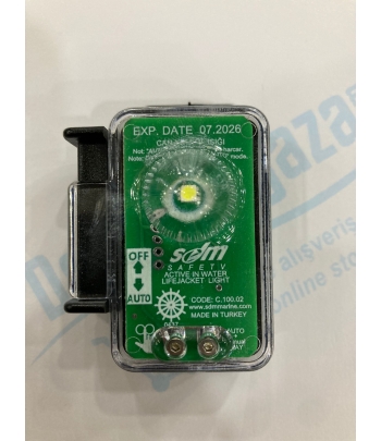 Life Jacket Light Manual SDM