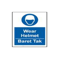 WEAR HELMET