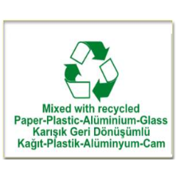 MİXED WİTH RECYCLED...