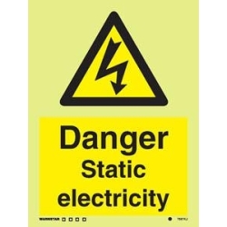 DANGER STATIC ELECTRICITY...