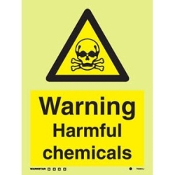 DANGER HARMFUL CHEMICALS HG...