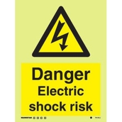 DANGER ELECTRIC SHOCK RISK...