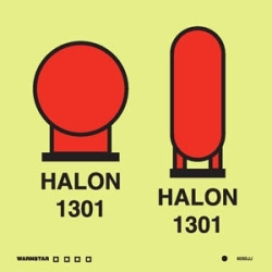 HALON 1301 BOTTLES IN...