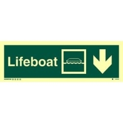 Lifeboat sign