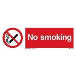 NO SMOKING EJ 10*30