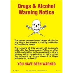 DRUGS & ALCOHOL WARNING...