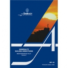 NP045- MEDITERRANEAN PILOT VOL.1